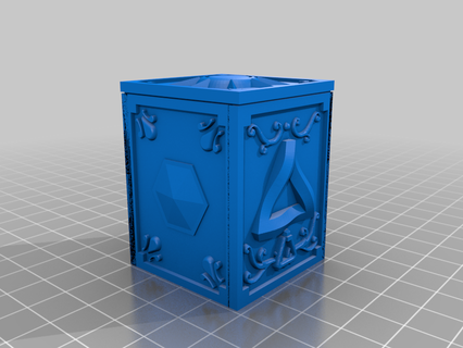 triangulo pandora box saint seiya 3d printing 3d print model - Mito3D