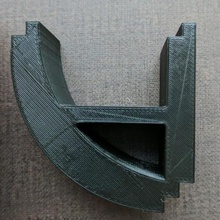 tri-arc duvar tutucusu gadget kulaklık denetleyicisi 3d print model - Mito3D