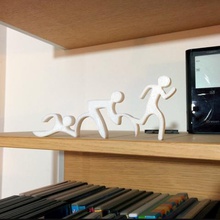 triathlon Schlüsselanhänger ornament verschiedene 3d print model - Mito3D