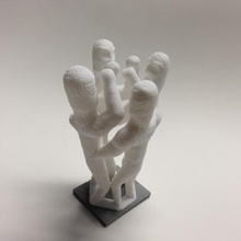 tribal árvore arte 3d print model - Mito3D