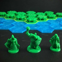 Tribos Sombrio floresta variante modelos 18mm bárbaro homens fera jogo tabuleiro jogos dnd masmorra masmorras dragões fantasia mago miniatura miniaturas monstro descobridor bolso 3d print model - Mito3D