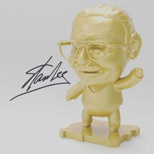 tribute stan lee 1922 2018 game action figure bust figurine marvel comics universe miniature nsfw plakit purakito stanlee statue toymaker toys 3d print model - Mito3D