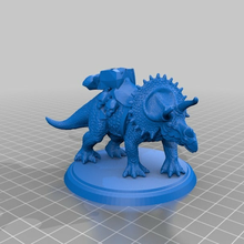 Triceratops Zindanlar ejderhalar toy_game_accessories 3d print model - Mito3D