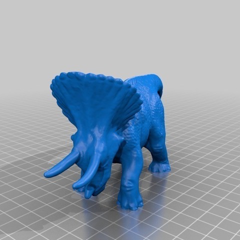 triceratops iii Spiel Tiere - Spielzeug 3d-scan 3D print model - Mito3D