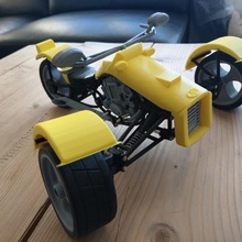 truco personalizado art coche modelo los juguetes vehículo modelos 3d print model - Mito3D