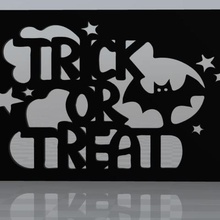 trick treat magnet various halloween logo toy 3d print model - Mito3D