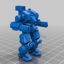embaucador mecha 2 juego 6mm guerra americano ciencia ficción juguete accesorios 3d print model - Mito3D