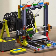 tricolor de la impresora 3d herramienta Las impresoras 3d print model - Mito3D