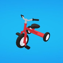 tricycle jeu 3d print model - Mito3D