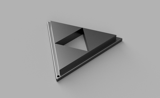 triforce ornament zelda nintendo 3d print model - Mito3D