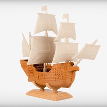 trinidad sanat 1519 seferi tarih Macellan gemi 3d print model - Mito3D