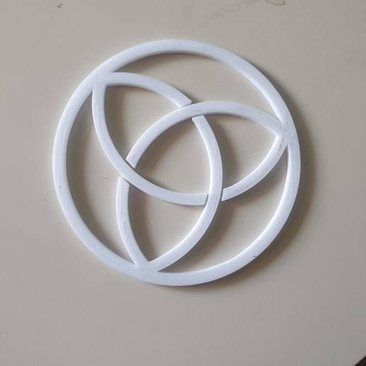 el nudo de la trinidad varios triquetra místico celta arte celticdesign accesorios 3D print model - Mito3D