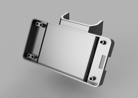 trinus lcd écran titulaire soutien nivelé lit réparer monter trinus3d 3d imprimante pièces 3d print model - Mito3D