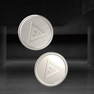 triple tau mason masons masonic pin 3d print model - Mito3D