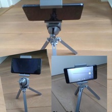 tripod gadget mobile phone smartphoneholder mount nsfw gopro adjustable 3d print model - Mito3D