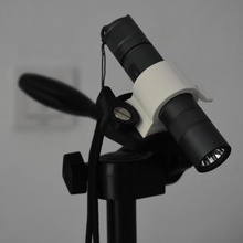 Stativ Taschenlampe Halter Unterstützung Gadget Fackel Abs Weiß Lager Camping Wald Safari Licht 3d print model - Mito3D