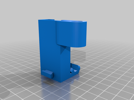 tripod folding vertical position mobile phone 3d print model - Mito3D