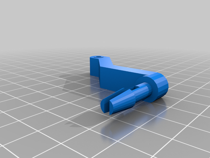tripod handle replacement hight adjust knob tipod camera 3d print model - Mito3D