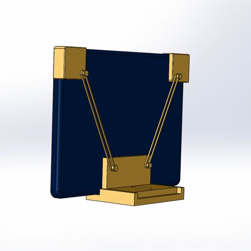 Stativ montieren iPad Büro 3D print model - Mito3D