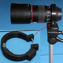 tripé monte anel cânone 100mm macro gadget lente Câmera 3d print model - Mito3D