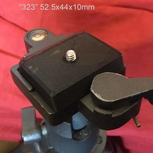 tripod quick release plate gadget camera mount 3d print model - Mito3D