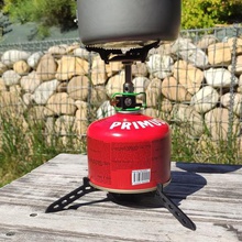 support de trépied à gaz cuisinière la lumière divers le poêle trek bivouac soutien stand camping 3d print model - Mito3D