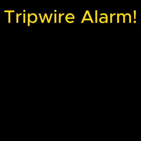 tripwire perimeter alarm camping home security airsoft 3D print model - Mito3D