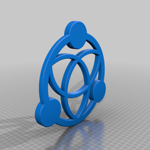 triquetra candle holder tealight trinity knot decor 3d print model - Mito3D