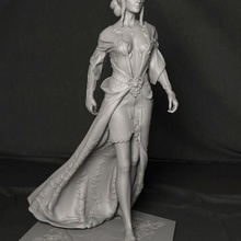 triss merigold triss triss merigold witcher witch magic hot geralt action statue female figurine collectibles