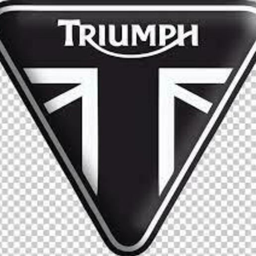 triumph tank badge motorcycle badges jawa logos brand 3D print model - Mito3D