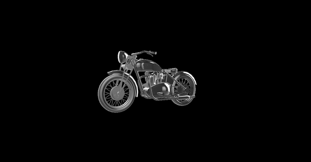 trionfo 6s 600cc 1939 moto motociclo motore bicicletta motocicletta motorrad 3d print model - Mito3D