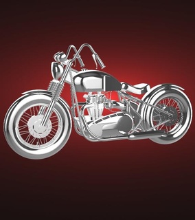 triomphe Bonneville bobber 1200cc 2017 moto bicyclette moteur vélo two wheeled véhicule motard sport vitesse turbo roadster hachoir 3d print model - Mito3D