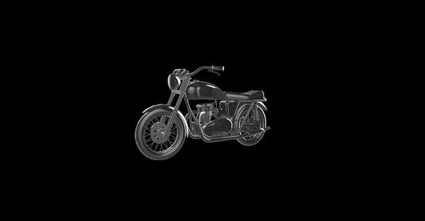 Triumph Bonneville t140 750cc 1981 moto Motorrad Motor Fahrrad le la motorrad 3d print model - Mito3D