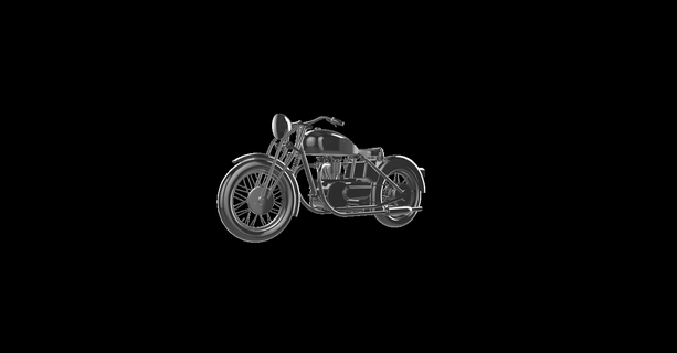 Triumph Modell 5 500cc 1935 moto Motorrad Motor Fahrrad le la motorrad 3d print model - Mito3D