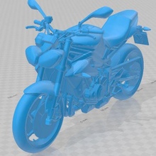 trionfo strada triplicare 2014 stampabile motociclo 3d print model - Mito3D