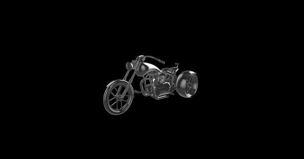 triumph t140 trike moto motorbike motorcycle motor bicycle le motocycle la moto motor motorrad motocykl motocicletta  3d print model - Mito3D