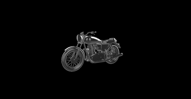 triumph t180 thunderbird iii moto motorbike motorcycle motor bicycle le motocycle la motorrad motocykl motocicletta 3d print model - Mito3D