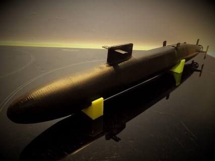 triunfante submarino 3d print model - Mito3D
