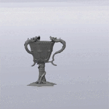 coppa tremaghi gioco calice di vetro hogwarts hogward harry potter fan art magia ministero della tre maghi cut drago nera cup bella collezione 3d print model - Mito3D
