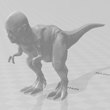 drynnosaurio rex juego divertido gracioso roca Arte jurásico parque rock t juguete 3d print model - Mito3D