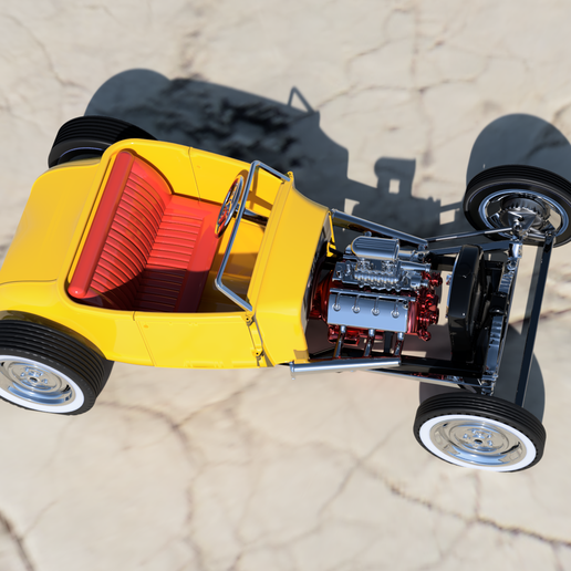 foulé roadster 3D print model - Mito3D