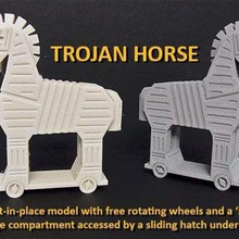 trojan horse art wheels unique story storage security secure rolling print place present practical pony organization organisation openscad office mythical myth moving models model legend history historical greek gift fun fashion display designer decorative decor creatures creature container animal ancient 3d print model - Mito3D