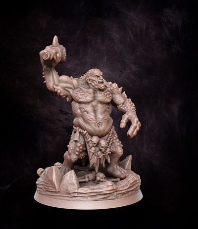 troll arte 3d print model - Mito3D