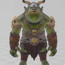 troll game games character 3d print model - Mito3D
