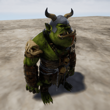 troll 3d monster monsters gloss realistic unrealengine4 3d print model - Mito3D