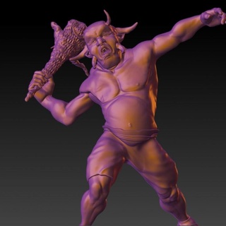troll - rpg monster warhammer 40k dnd 3d print model - Mito3D