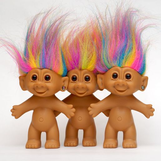 troll Bambola corpo fioriera 3D print model - Mito3D