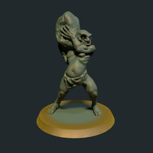 troll não suporta necessário jogo supportless warhammer dnd monstro 3d print model - Mito3D