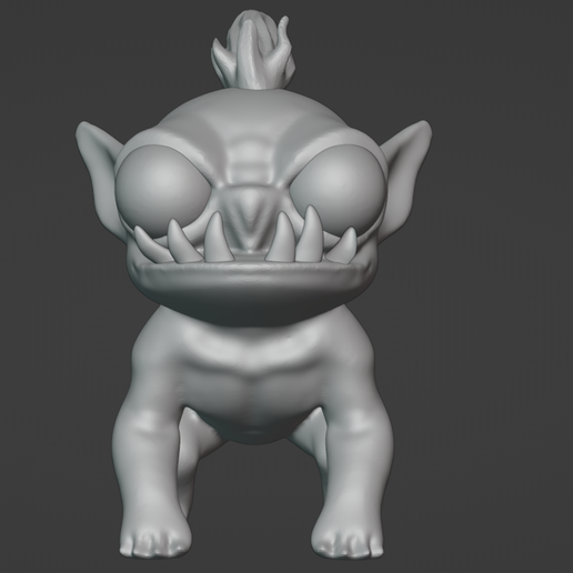cazadores trolls enrique 3D print model - Mito3D