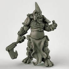 troll game dnd miniature wargames toy 3d print model - Mito3D